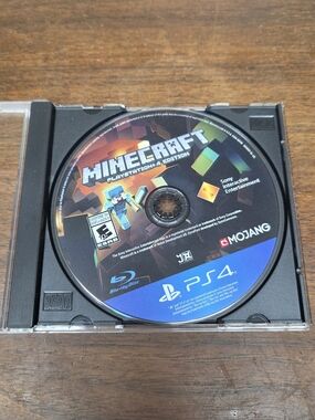 PS4 Minecraft PlayStation 4 Edition Game Disc